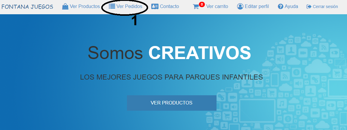 Ver Pedidos - Paso 1